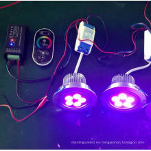 Luz de techo cuadrada del cuadrado del color 15W RGB con CE